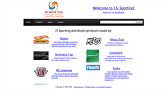 Desktop Screenshot of jssporting.com