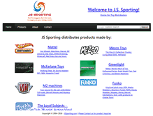 Tablet Screenshot of jssporting.com